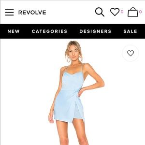 NBD: VENICE BLVD DRESS IN FRENCH BLUE